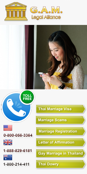 Marriage registration in Thailand